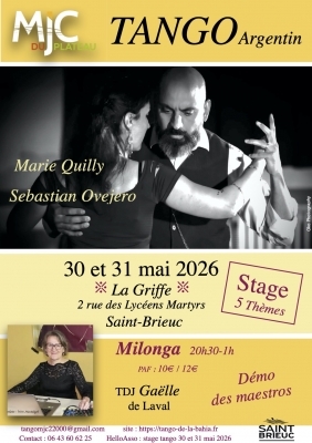 Bal milonga & tango argentin