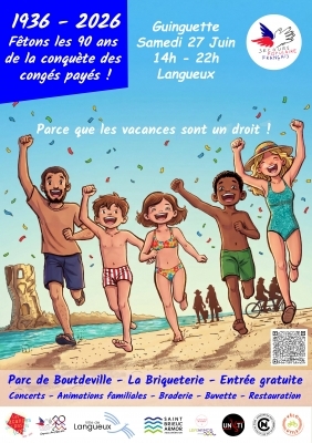 Guinguette solidaire pour les 90 ans des congés payés