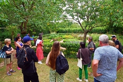 Visite guidée du parc de la Roche-Jagu avec le jardinier en chef