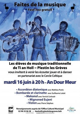 Faites de la musique : élèves musique traditionnelle