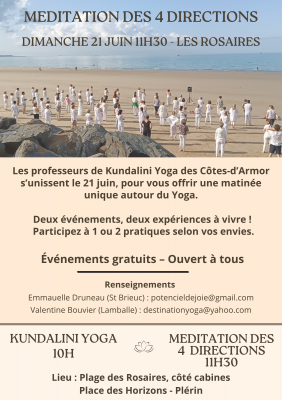 Kundalini yoga & méditation des 4 directions