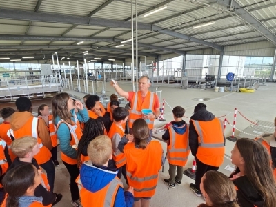 Visite de l'usine de l'eau