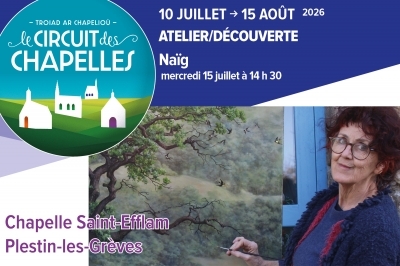 Circuit des Chapelles : Atelier peinture avec Naïg 