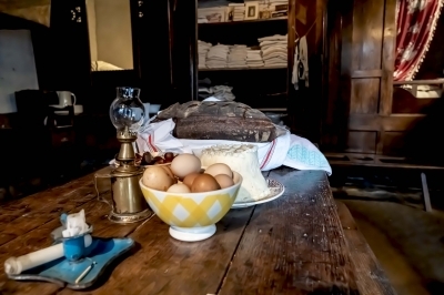 Visite guidée de "l'Hôté", la maison des fermiers