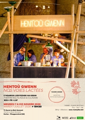 Nos Voies Lactées. Hentoù Gwenn - Cie du Teatr Piba