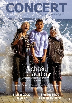 Vague après vague - Chœur Claudio & Laurence Gallas