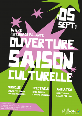 Ouverture de la saison culturelle