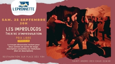 Théâtre d’improvisation avec Les Improlocos